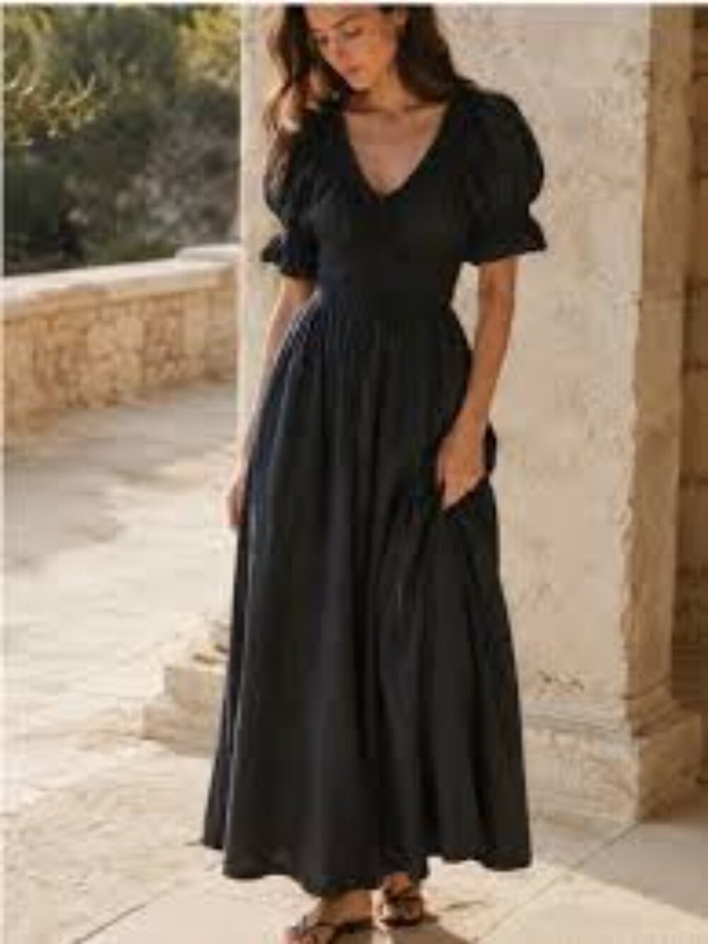 Doen Ischia Dress Black